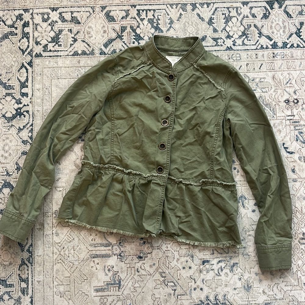 Caslon Twill Peplum Jacket - Picture 12 of 13